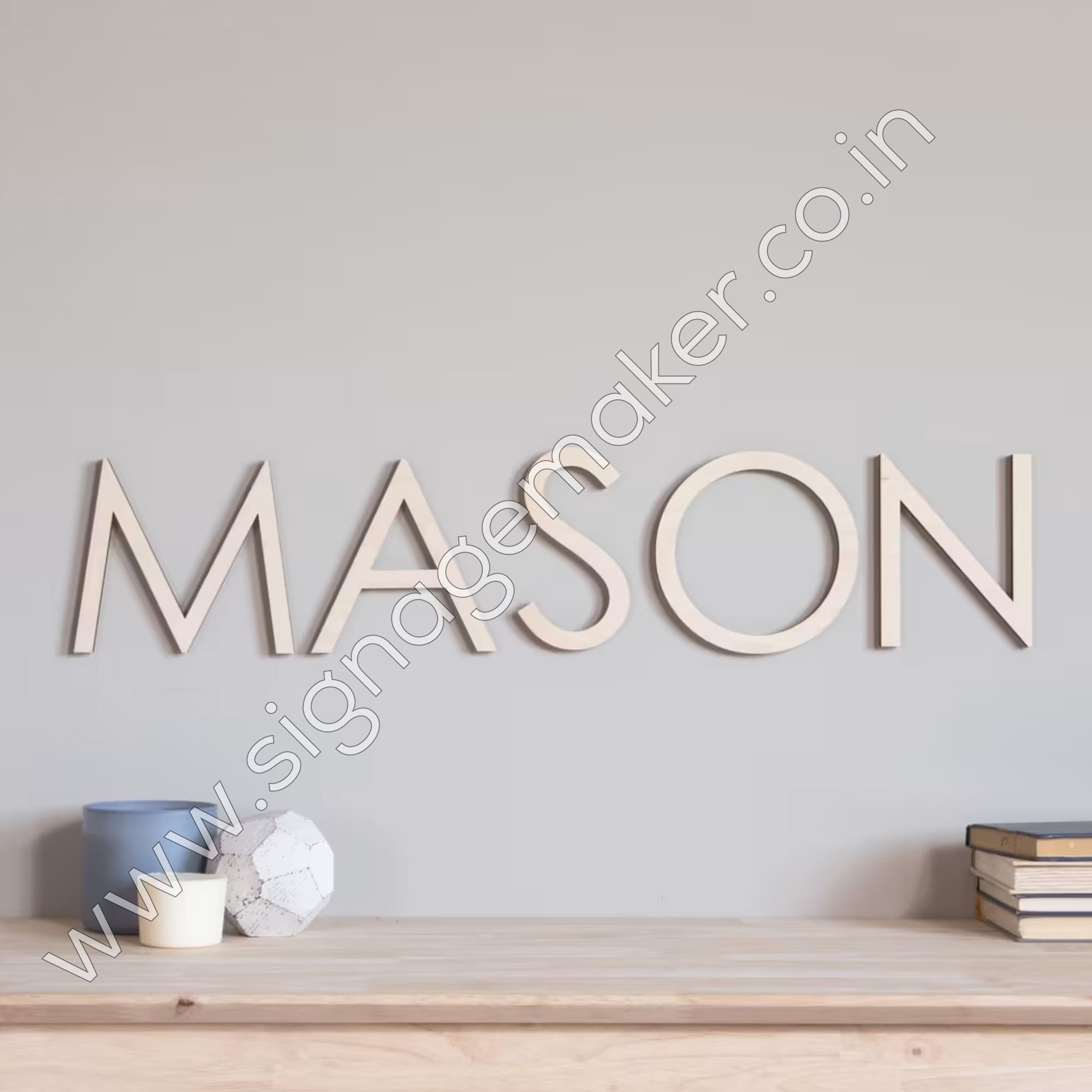 Wooden Letters for Home and Office Decor